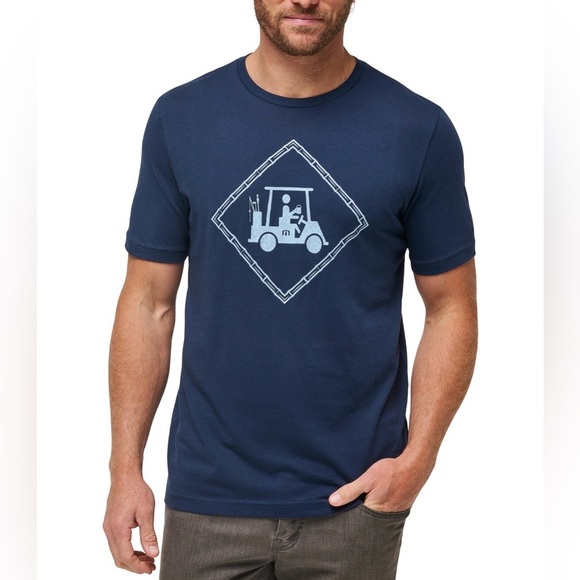 TravisMathew Plot Twist Short Sleeve Graphic T-Shirt - Picture 1 of 5
